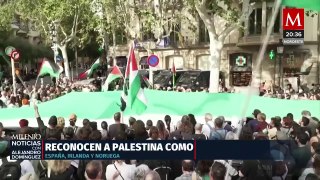 España, Irlanda y Noruega reconocen a Palestina como Estado