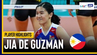 AVC Player of the Game Highlights Jia de Guzman masterfully leads Alas Pilipinas to bronze medal