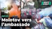 À Mexico, l’ambassade d’Israël assiégée par des manifestants pro-palestiniens