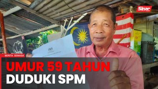 Hamidan duduki semula SPM pada usia 59 tahun