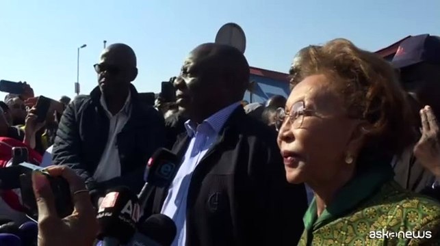 Sudafrica, presidente Ramaphosa: Sudafricani sosterranno ancora ANC