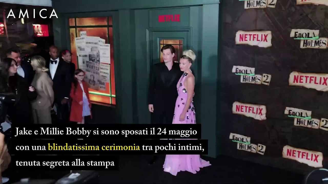 Jon Bon Jovi, la felicità per il matrimonio del figlio Jake con Millie Bobby Brown