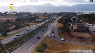 Brits rammed off Majorca Motorway