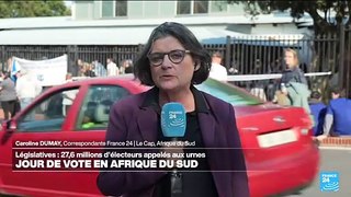 En Afrique du Sud, des élections législatives à haut risque pour l'ANC