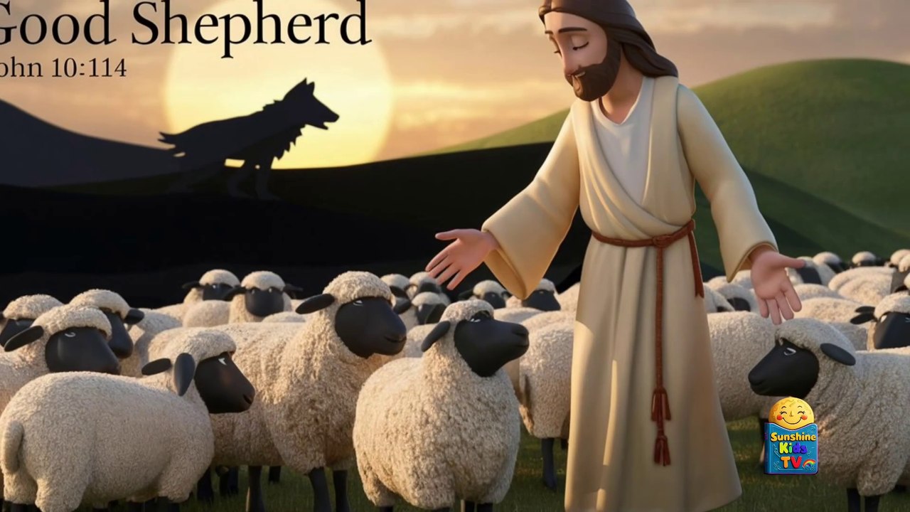 Jesus Is the Good Shepherd Joyful Sunday School Song for Kids