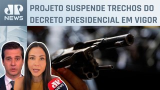 Câmara aprova reduzir exigência para posse de armas; Amanda Klein e Cristiano Beraldo comentam