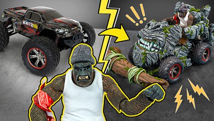 I Made King Kong Stronger Than Godzilla And a Vehicle To Defeat Him! 