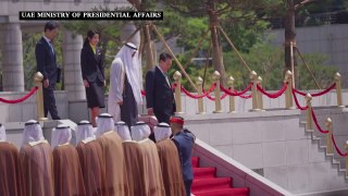 رئيس الإمارات يزور كوريا الجنوبية