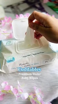 Cuddables Best Baby Wipes 99% pure water baby wipes