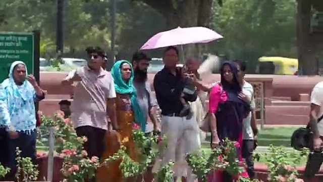 نيودلهي تسجل درجة حرارة قياسية وصلت إلى 49,9 درجة مئوية