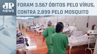 Covid-19 mata mais do que dengue em 2024 no Brasil