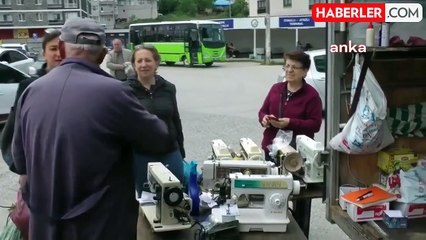 75 Yaşındaki Mümin Yaman, Ev Hanımlarının Dikiş Makinalarını Tamir Ediyor