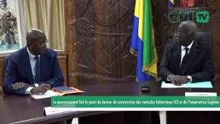 [#Reportage] Gabon : le gouvernement fait le point du dossier de construction des centrales hélectrique FE2 et de l'impératrice Eugénie