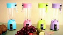 Portable Fruit Juice Blenders Summer Personal Electric Mini Bottle Home USB 6 Blades Juicer Cup Machine For Kitchen