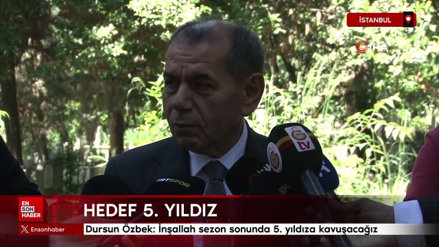 Dursun Özbek: İnşallah sezon sonunda 5. yıldıza kavuşacağız