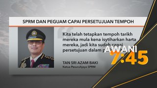 SPRM dan peguam capai persetujuan tempoh