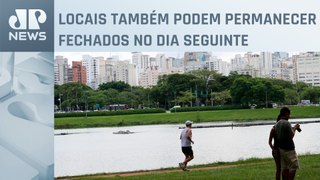 Parques em SP não abrirão em dias de chuva e ventos fortes