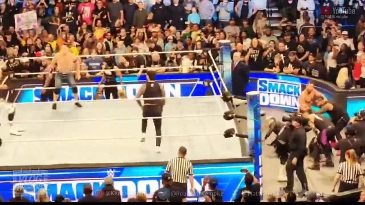 Jey Uso, John Cena, Cody Rhodes & LA Knight vs The Bloodline / The Judgment Day Off Air!