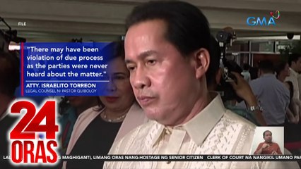 Kampo ni Quiboloy, susubukang iapela ang paglipat sa 2 kaso niya sa QC | 24 Oras