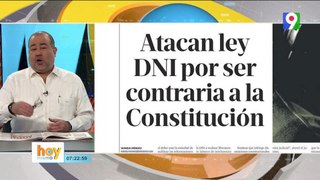 ¿Qué ha pasado con la ley DNI? | Hoy Mismo