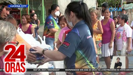 GMA Kapuso Foundation, naghatid ng tulong sa mahigit 4,000 indibidwal na nasalanta ng Bagyong Aghon sa Quezon | 24 Oras