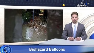 North Korea Floats Trash Bag Balloons Over Border Into South