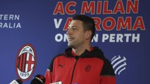 AC Milan v Roma, the press conference from Perth
