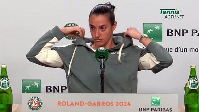 Tennis - Roland-Garros 2024 - Caroline Garcia : Ma relation avec le court Philippe Chatrier ? Compliquée