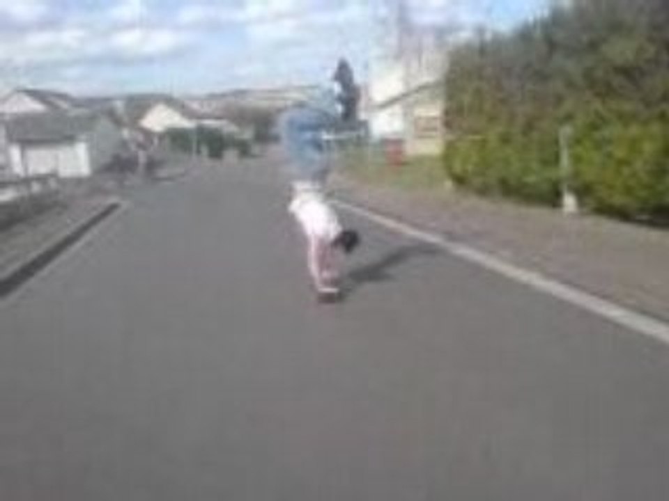 skate sur les mains