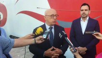 Pedro Suárez, presidente de la Autoridad Portuaria tinerfeña, sobre la nueva conexión eléctrica al puerto de Santa Cruz del Volcán de Taidía