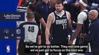 Doncic takes blame as Mavs fail to sweep the Timberwolves