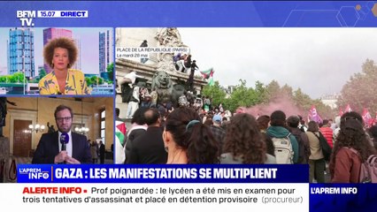 Drapeau palestinien brandi à l'Assemblée: "Il y a une instrumentalisation que, personnellement, je trouve dégueulasse" déclare Antoine Armand