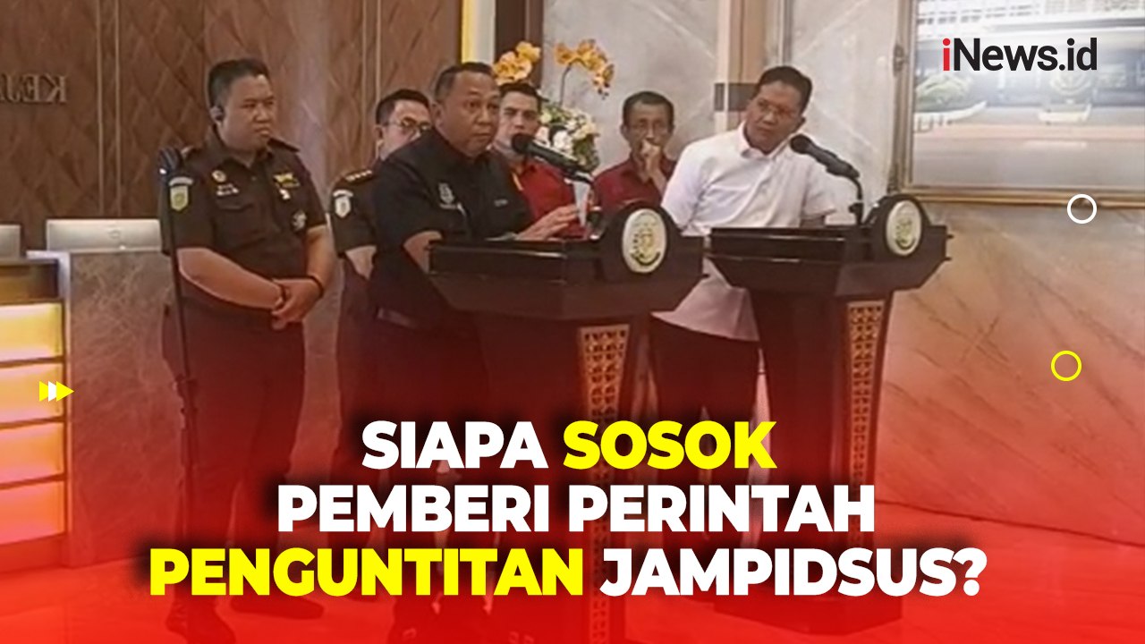 Siapa Pemberi Perintah Penguntitan Jampidsus Febrie Ardiansyah? Kejagung: Tanya Mabes Polri