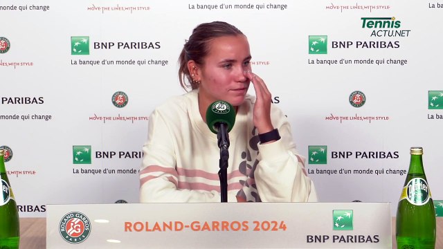 Tennis - Roland-Garros 2024 - Sofia Kenin : “You’ll have to really battle to beat me.”