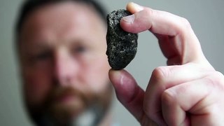 A Wakefield homeowner has told of his shock after watching a suspected meteorite burst through the sky and land next to his property.