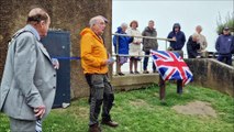 Official opening of Ferring pillbox by Arun District Council chairman Dr James Walsh on Tuesday, May 28, 2024