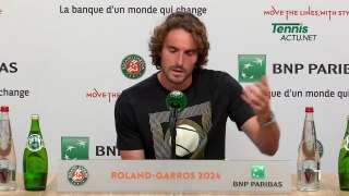 Tennis - Roland-Garros 2024 - Stefanos Tsitsipas : “Paula Badosa, we understand each other well because we know our challenges”