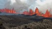 Éruption volcanique à Reykjanes en Islande