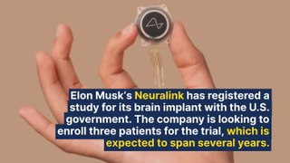 Elon Musk's Neuralink Initiates Brain Implant Study, Aims To Enroll 3 Patients For Revolutionary Digital Control