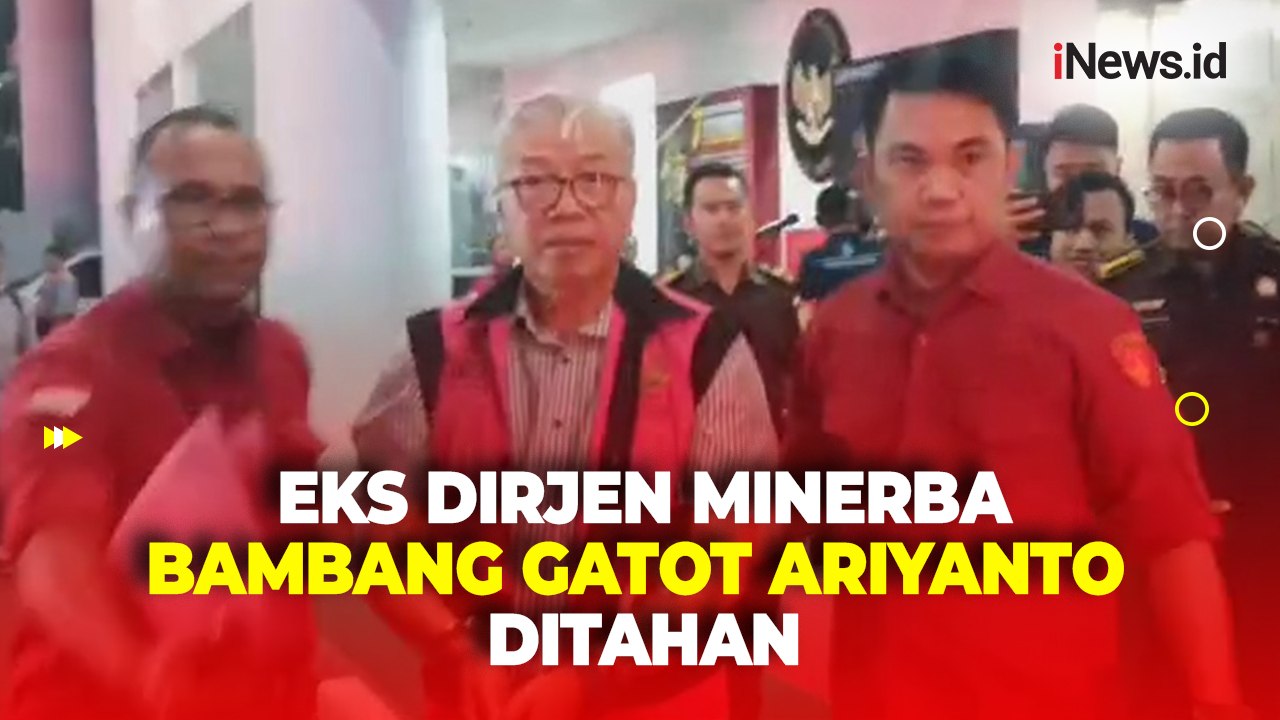 Korupsi Timah, Eks Dirjen Minerba Bambang Gatot Ariyanto Ditahan Usai Ditetapkan Tersangka
