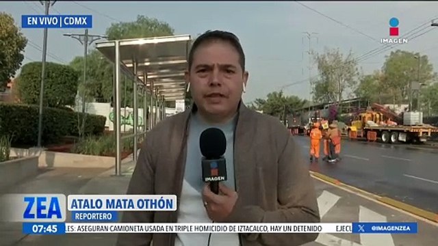 Inician las pruebas operativas del Trolebús de Av. Aztecas, Coyoacán, CDMX