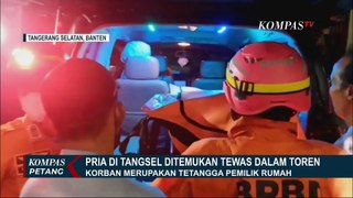 Jenazah Pria di Tangerang Selatan Ditemukan dalam Toren, Ibu Korban Merasa Janggal!