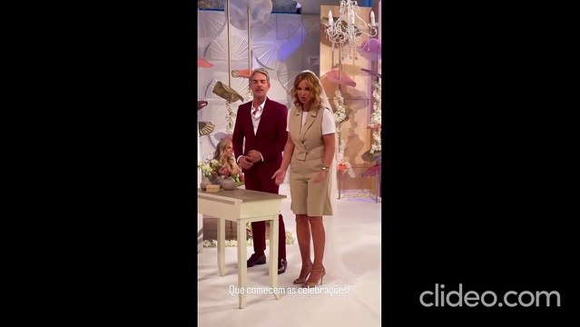 Cristina Ferreira 'casa-se' com Cláudio Ramos