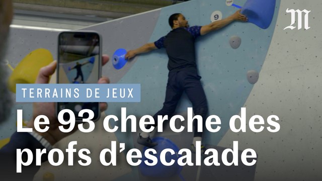 « Souffle, là tu grimpes en apnée ! » : reportage avec des jeunes de quartiers, futurs profs d’escalade