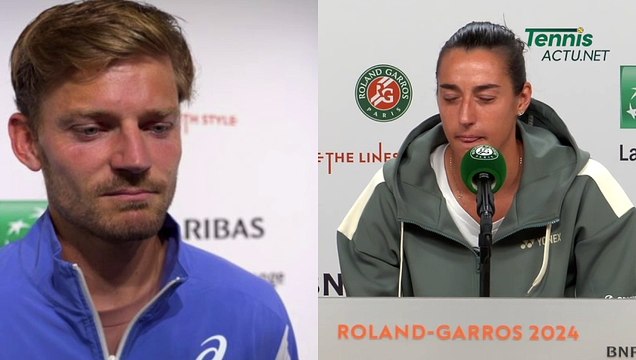 Tennis - Roland-Garros 2024 - Caroline Garcia : I'm sorry for David Goffin... there are always fans who go too far