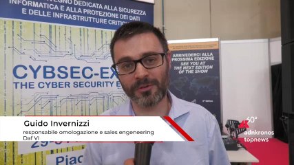 Cybsec Expo, Invernizzi (Daf VI): "Principale sfida è entrata in vigore di nuovi regolamenti"