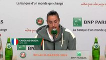 Roland-Garros - Garcia : “Elle ne m'a pas laissé beaucoup de place”