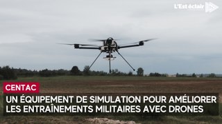 Le Centac teste pour la 1ère fois un équipement de simulation pour les entraînements avec drones