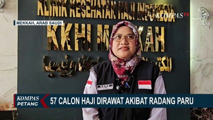 Udara Panas di Mekkah, 57 Calon Haji Dirawat KKHI Akibat Radang Paru-Paru!