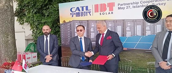IBT Solar, dünyanın en büyük batarya üreticisi CATL ile anlaşma imzaladı